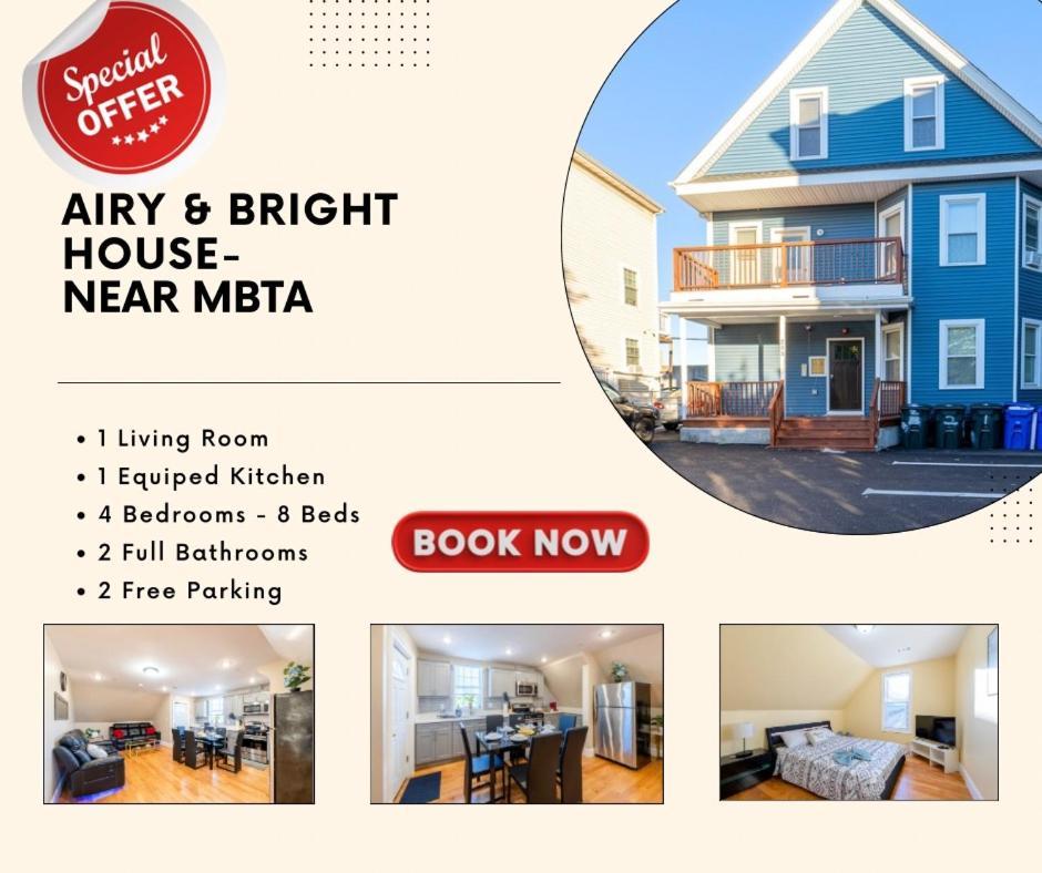 233-3 4Br Boston - Peaceful Escape Near Downtown Apartment Exterior photo